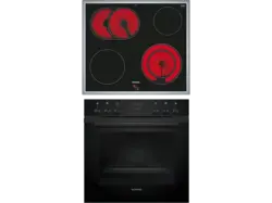 Siemens HE213ABB3 iQ300, Herd + Kochfeld (Strahlungsheizung, A+, 71 l)