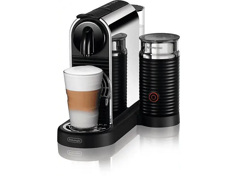 De'Longhi CitiZ Platinum & Milk Nespresso-Maschine Schwarz