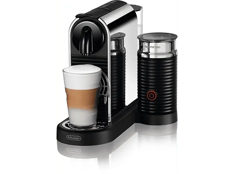 De'Longhi CitiZ Platinum & Milk Nespresso-Maschine Schwarz