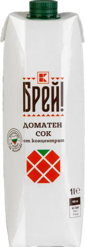 Брей! Доматен сок 100%