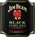 Kaufland хипермаркет Jim Beam Black Бърбън уиски Extra Аged - до 15-12-24