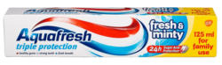 Aquafresh Паста за зъби различни видове