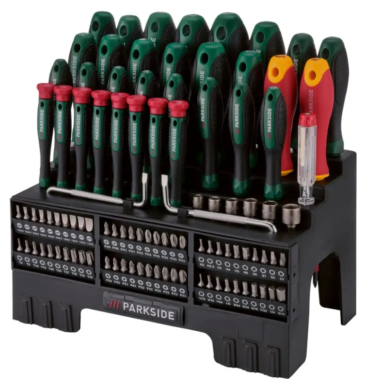 Parkside® Комплект отвертки и битове