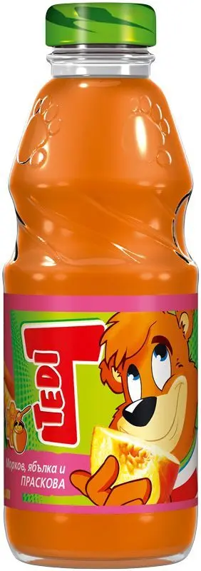 Tedi Нектар морков, праскова и ябълка