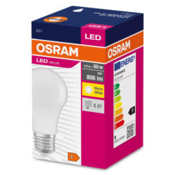 Osram LED VALUE лампа 2700 K, 4000 K или 6500 К