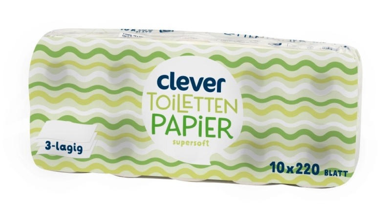 Clever Toilettenpapier