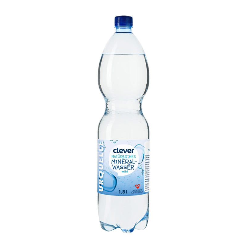 Clever Urquelle Mineralwasser Mild