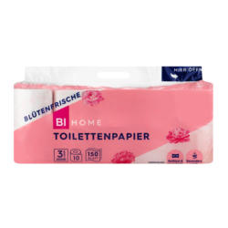 BI HOME Toilettenpapier Floral