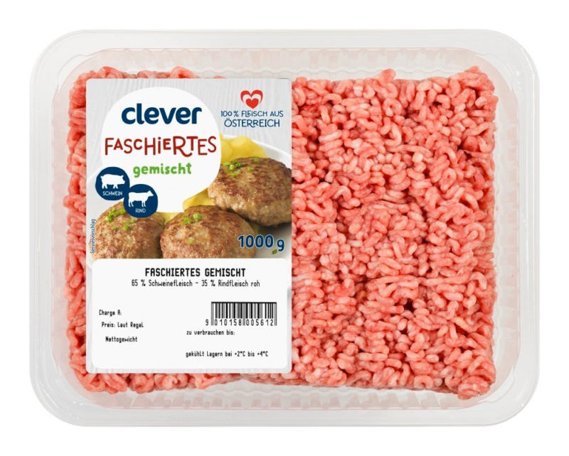 Clever Faschiertes Gemischt