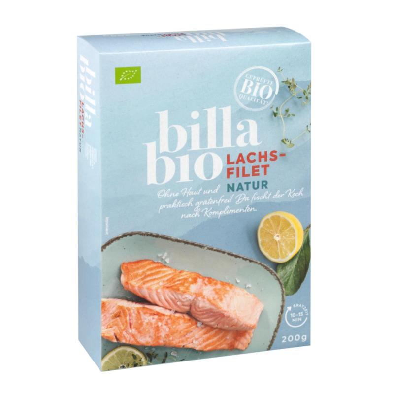 BILLA Bio Lachsfilet