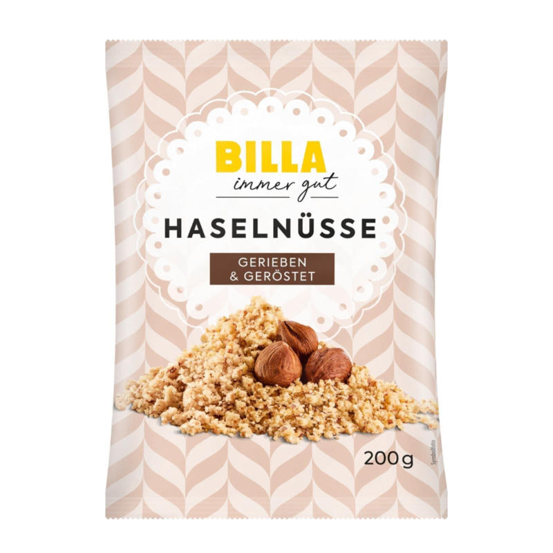 BILLA Haselnüsse Gerieben