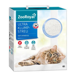 ZooRoyal Ultra Klumpstreu Naturweiß