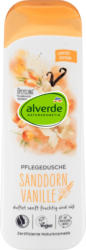 alverde NATURKOSMETIK Pflegedusche Sanddorn Vanille