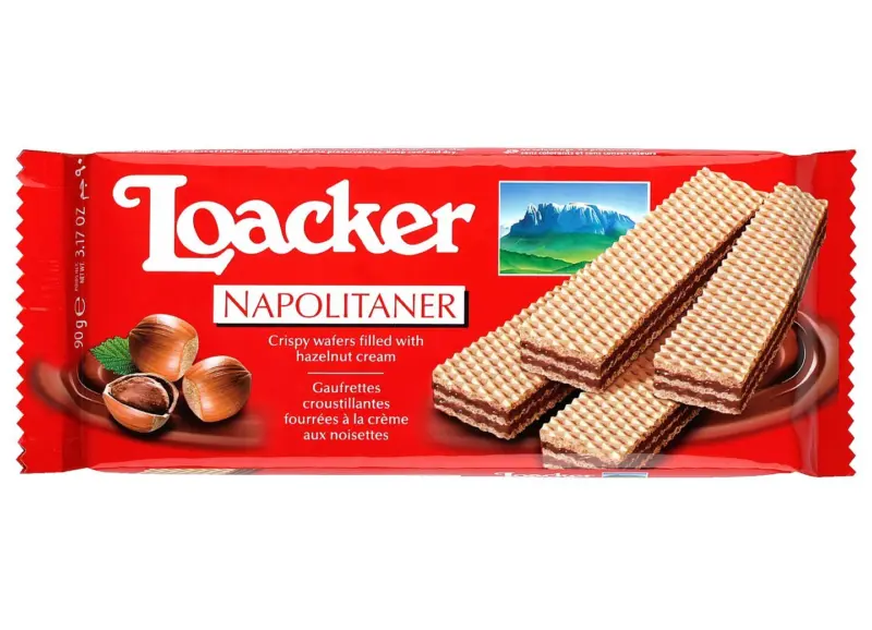 Loacker Вафли Класик различни видове