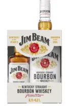 Kaufland хипермаркет Jim Beam Бърбън уиски промопакет - до 09-11-25