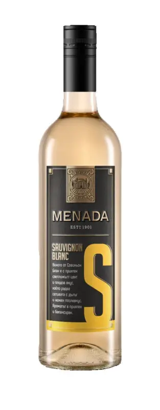 Menada Бяло вино Совиньон блан