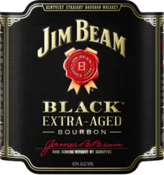 Jim Beam Black Бърбън уиски Extra Аged
