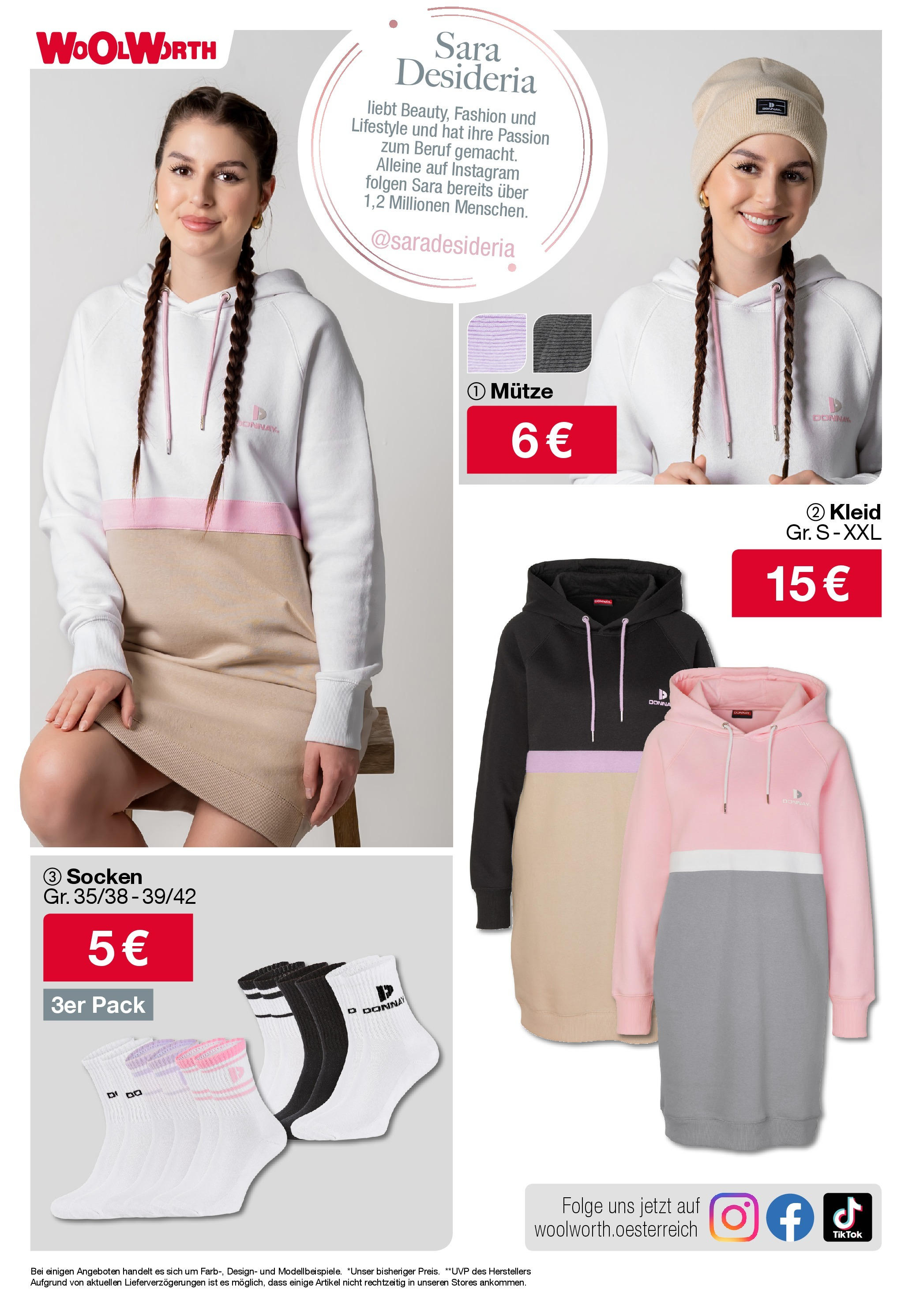 Woolworth Flugblatt von 11.12.2024 - Aktuelle Angebote | Seite: 16 | Produkte: Socken, Kleid