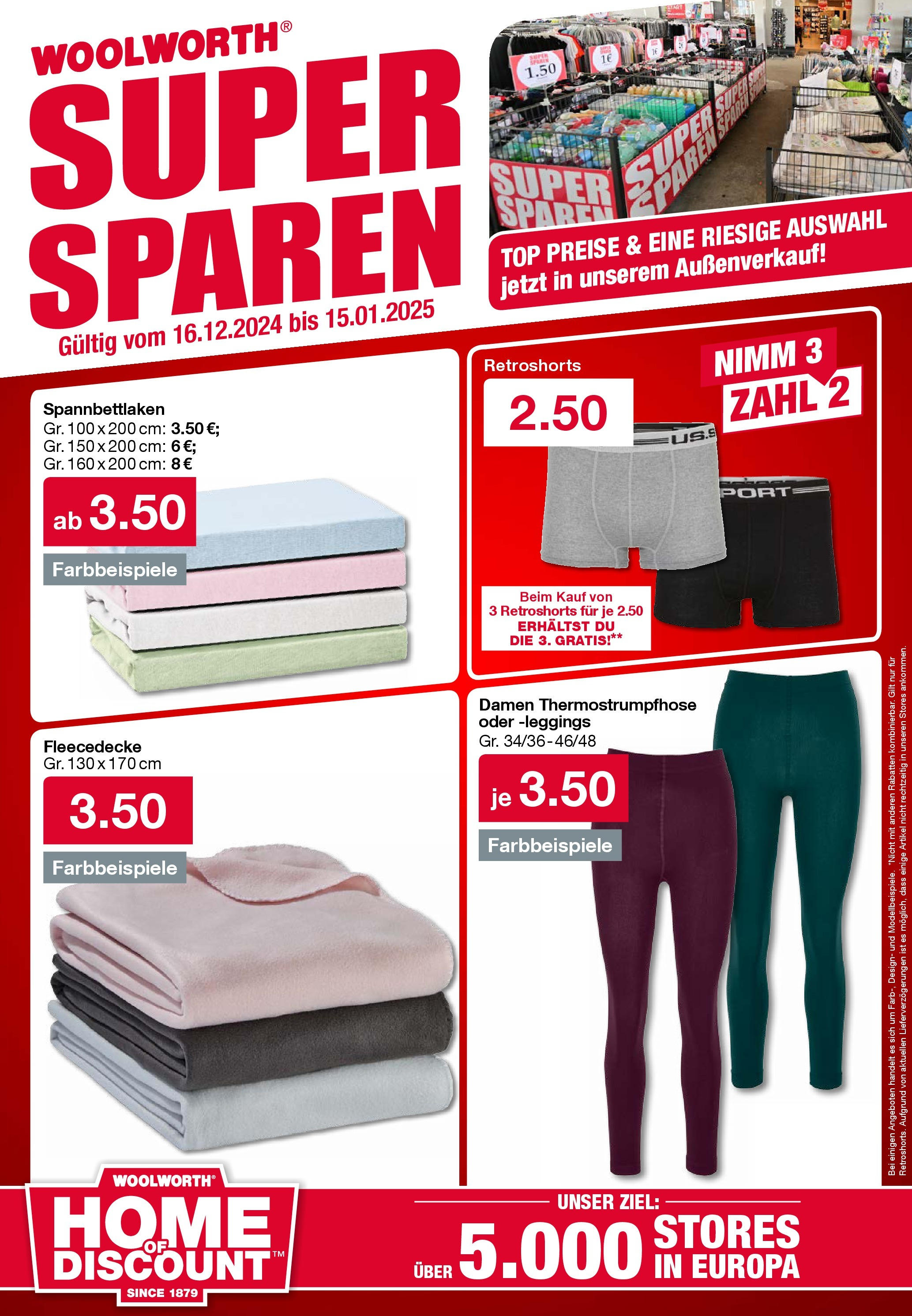 Woolworth Flugblatt von 11.12.2024 - Aktuelle Angebote | Seite: 32 | Produkte: Leggings