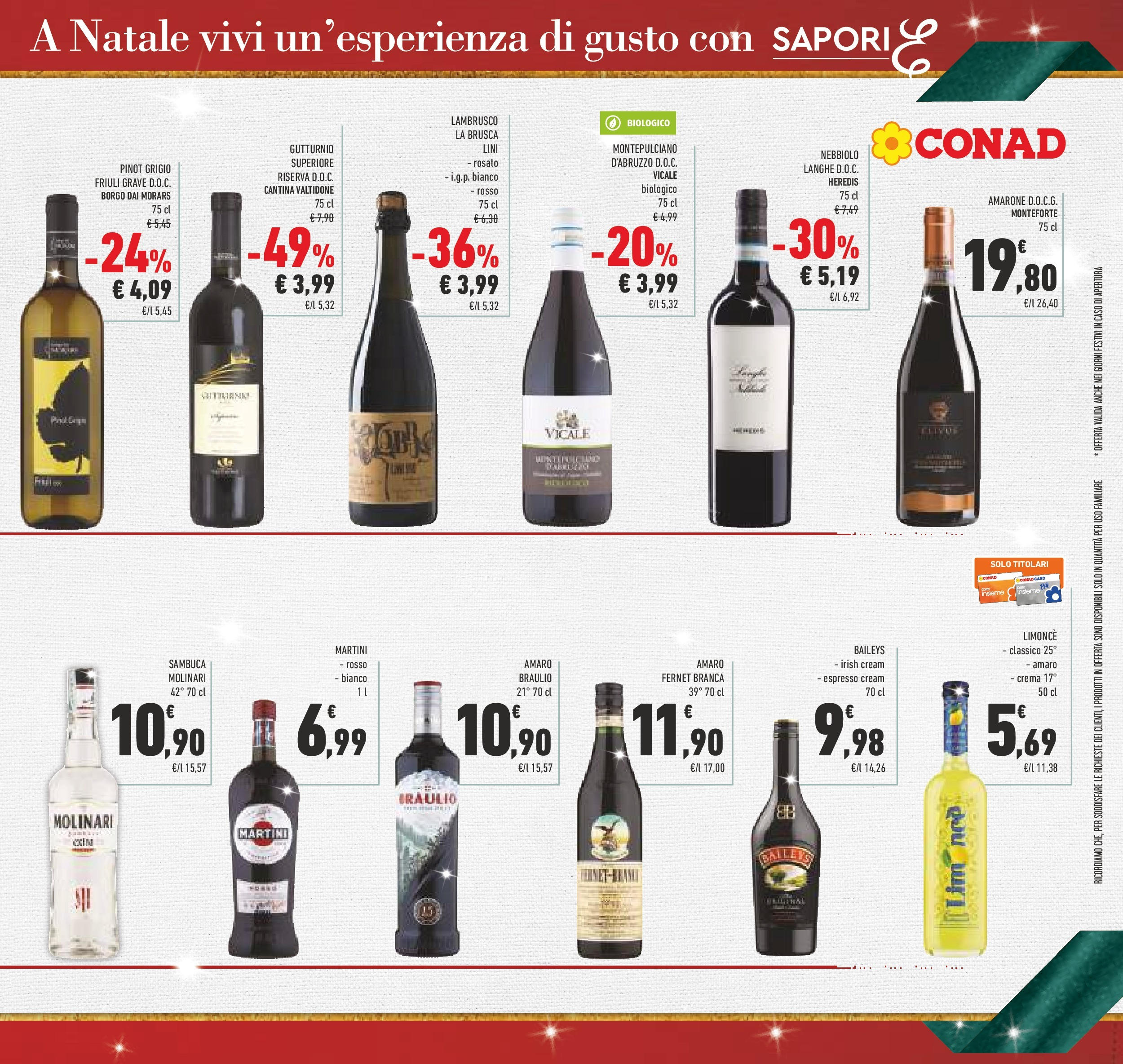 Prossimo volantino Conad dal 10/12/2024 > Anteprima | Pagina: 23 | Prodotti: Crema, Amaro