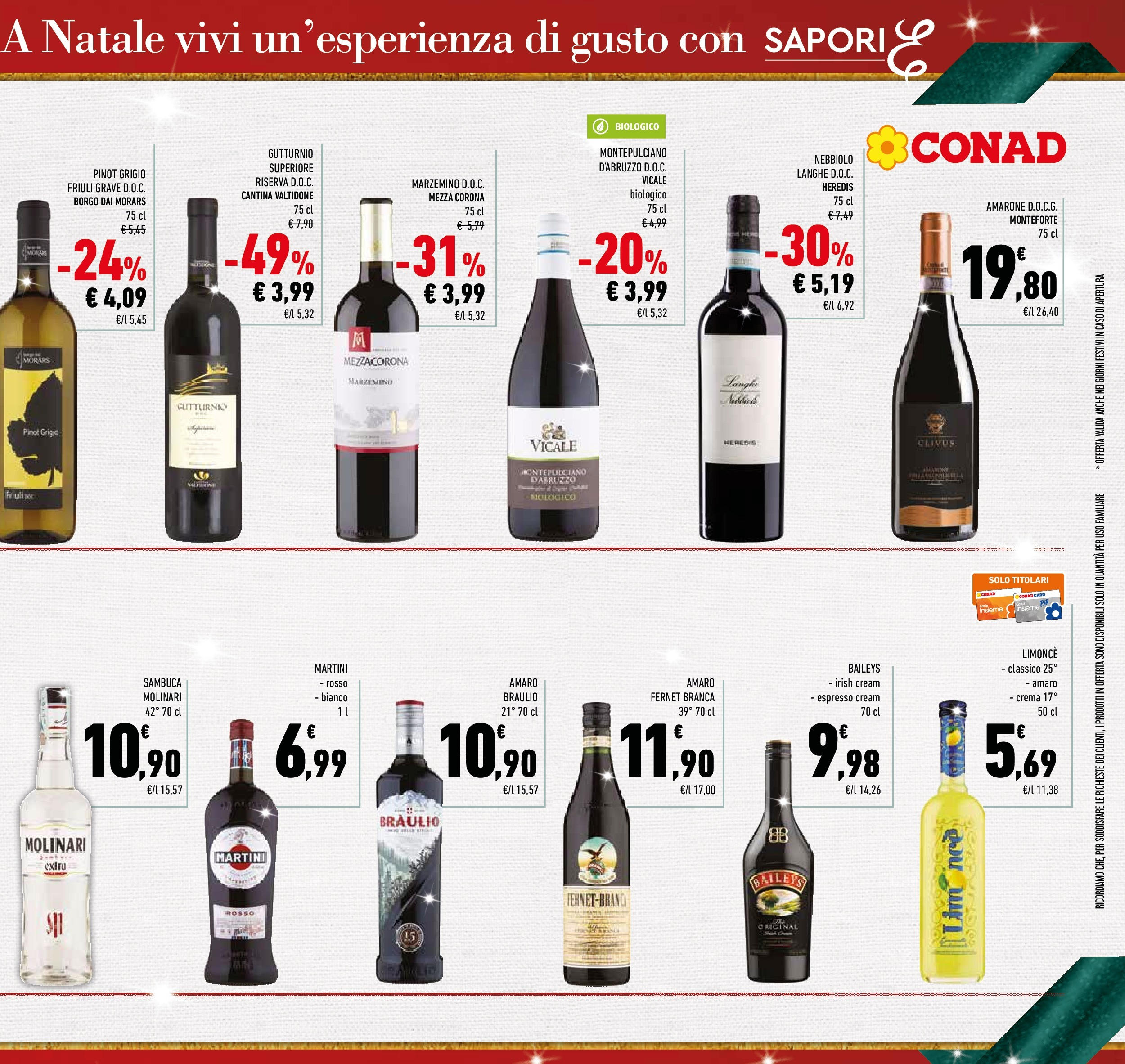 Prossimo volantino Conad dal 10/12/2024 > Anteprima | Pagina: 23 | Prodotti: Crema, Amaro