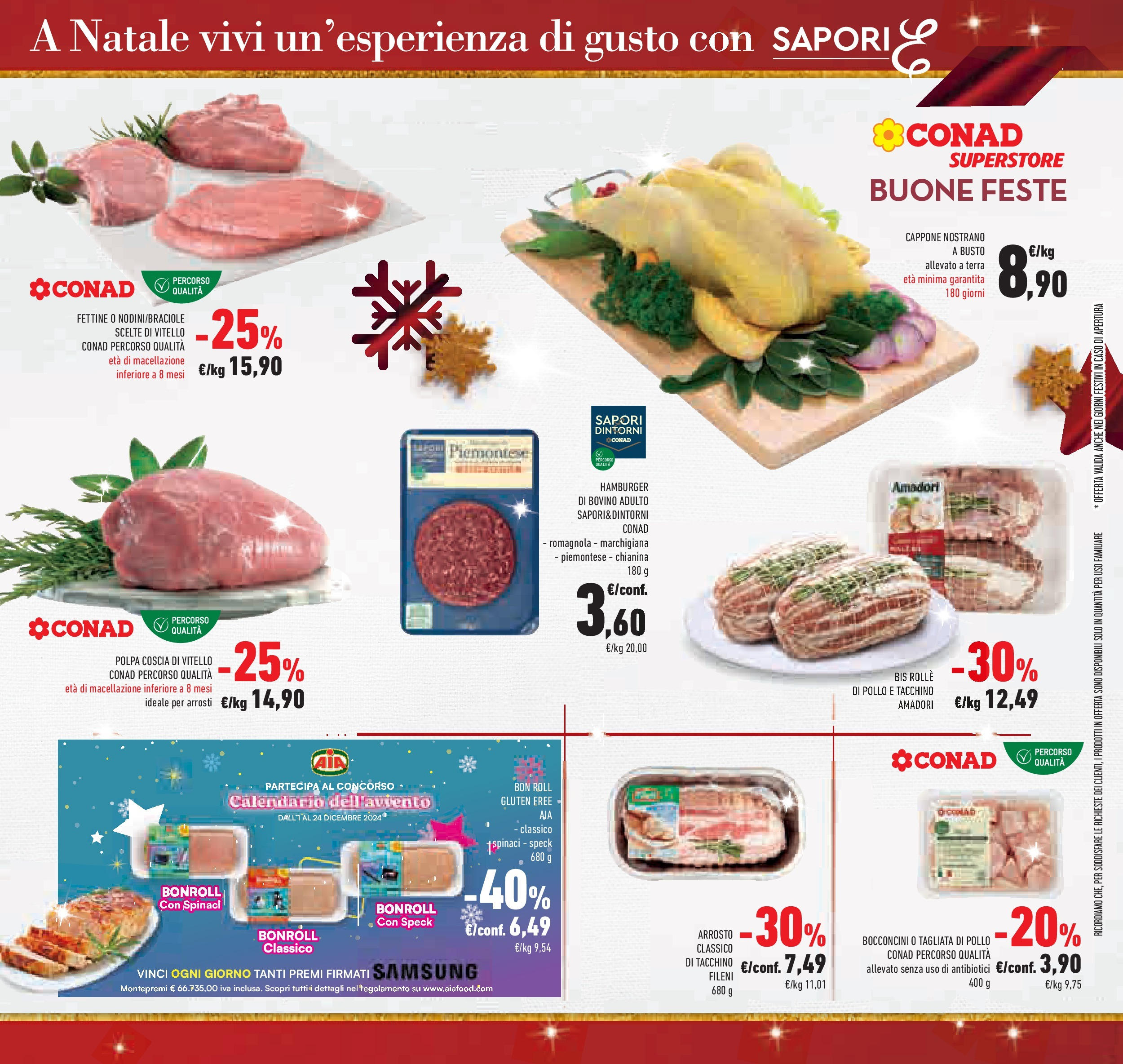 Prossimo volantino Conad dal 10/12/2024 > Anteprima | Pagina: 9 | Prodotti: Bovino, Arrosto, Vitello, Hamburger