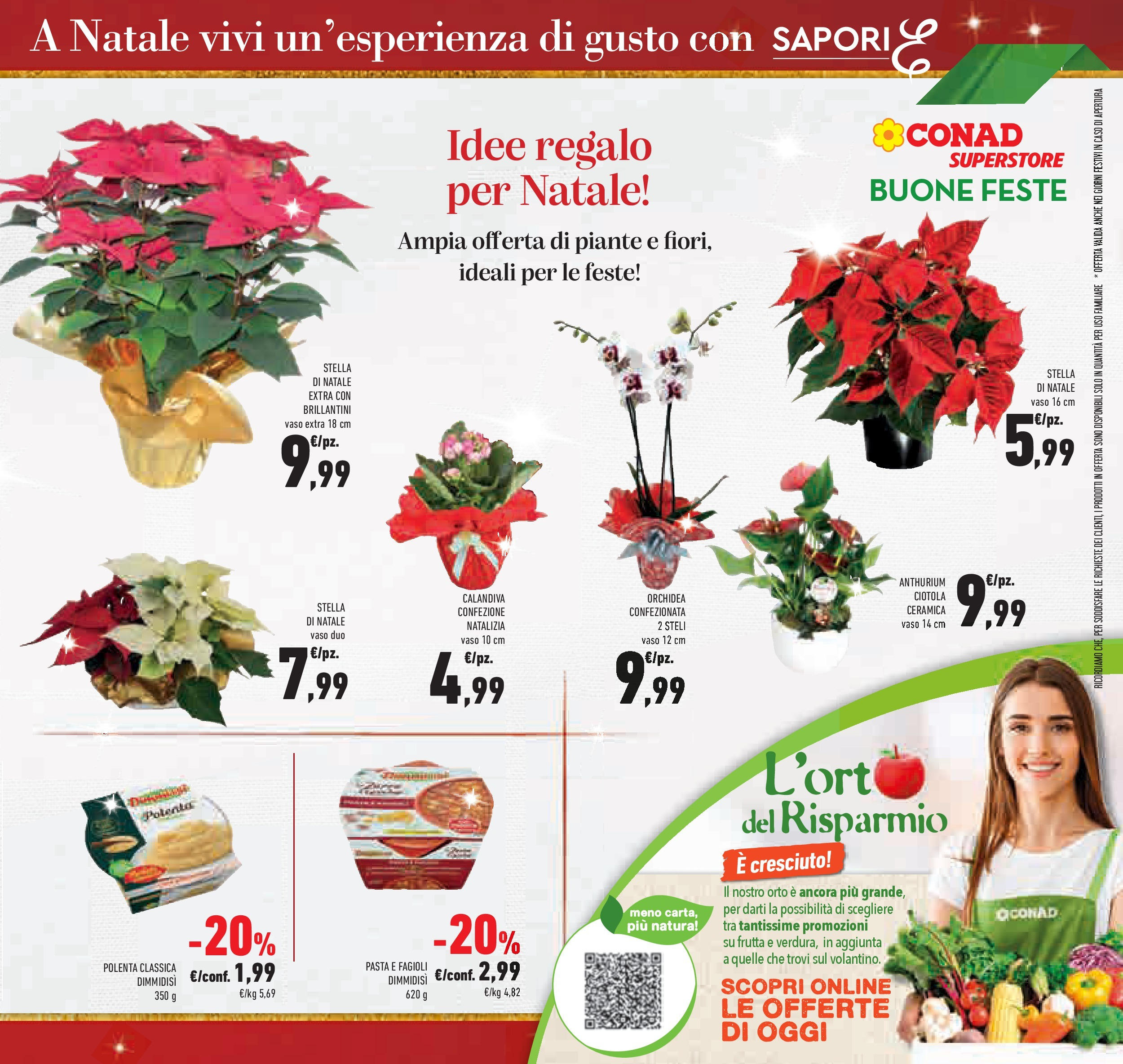 Prossimo volantino Conad dal 10/12/2024 > Anteprima | Pagina: 13 | Prodotti: Pasta, Orchidea, Ciotola, Vaso