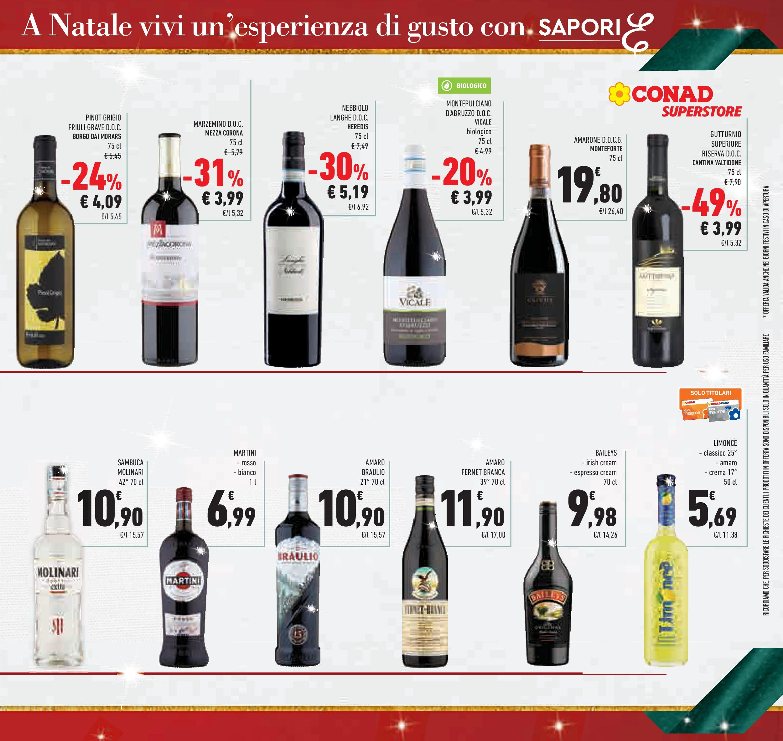 Prossimo volantino Conad dal 10/12/2024 > Anteprima | Pagina: 23 | Prodotti: Crema, Amaro