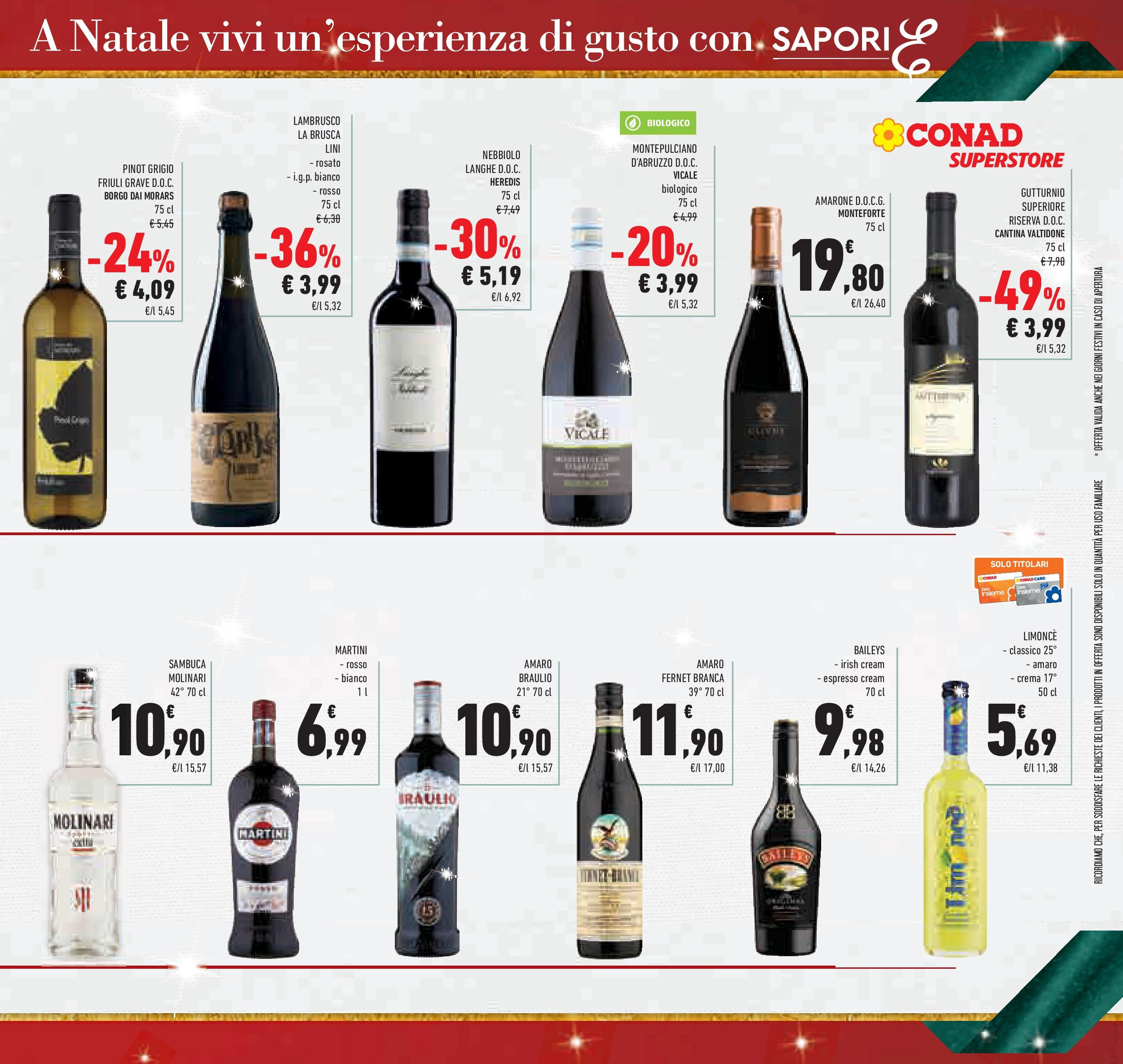 Prossimo volantino Conad dal 10/12/2024 > Anteprima | Pagina: 23 | Prodotti: Crema, Amaro