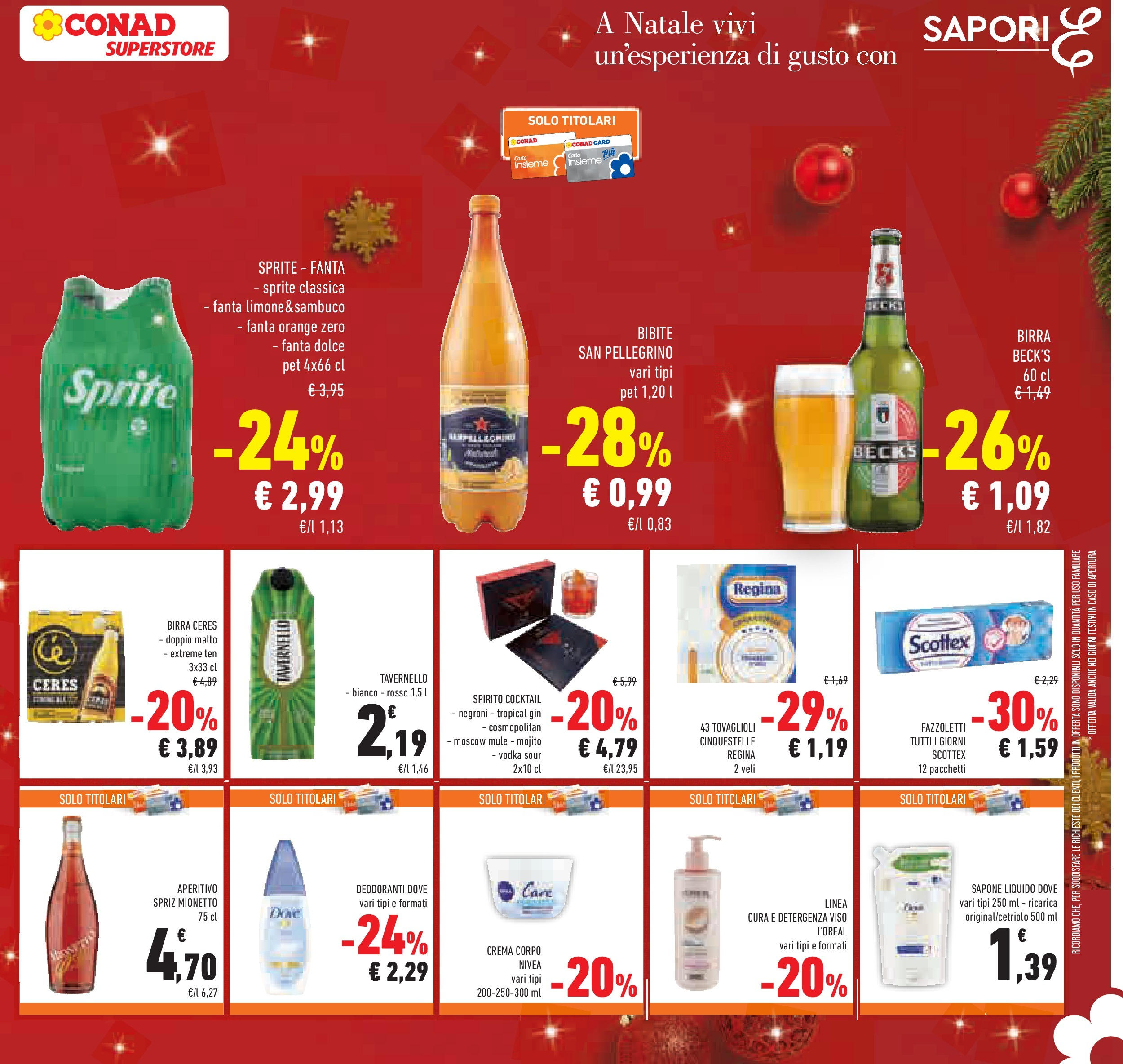 Prossimo volantino Conad dal 10/12/2024 > Anteprima | Pagina: 33 | Prodotti: Birra, Gin, Ceres, Aperitivo