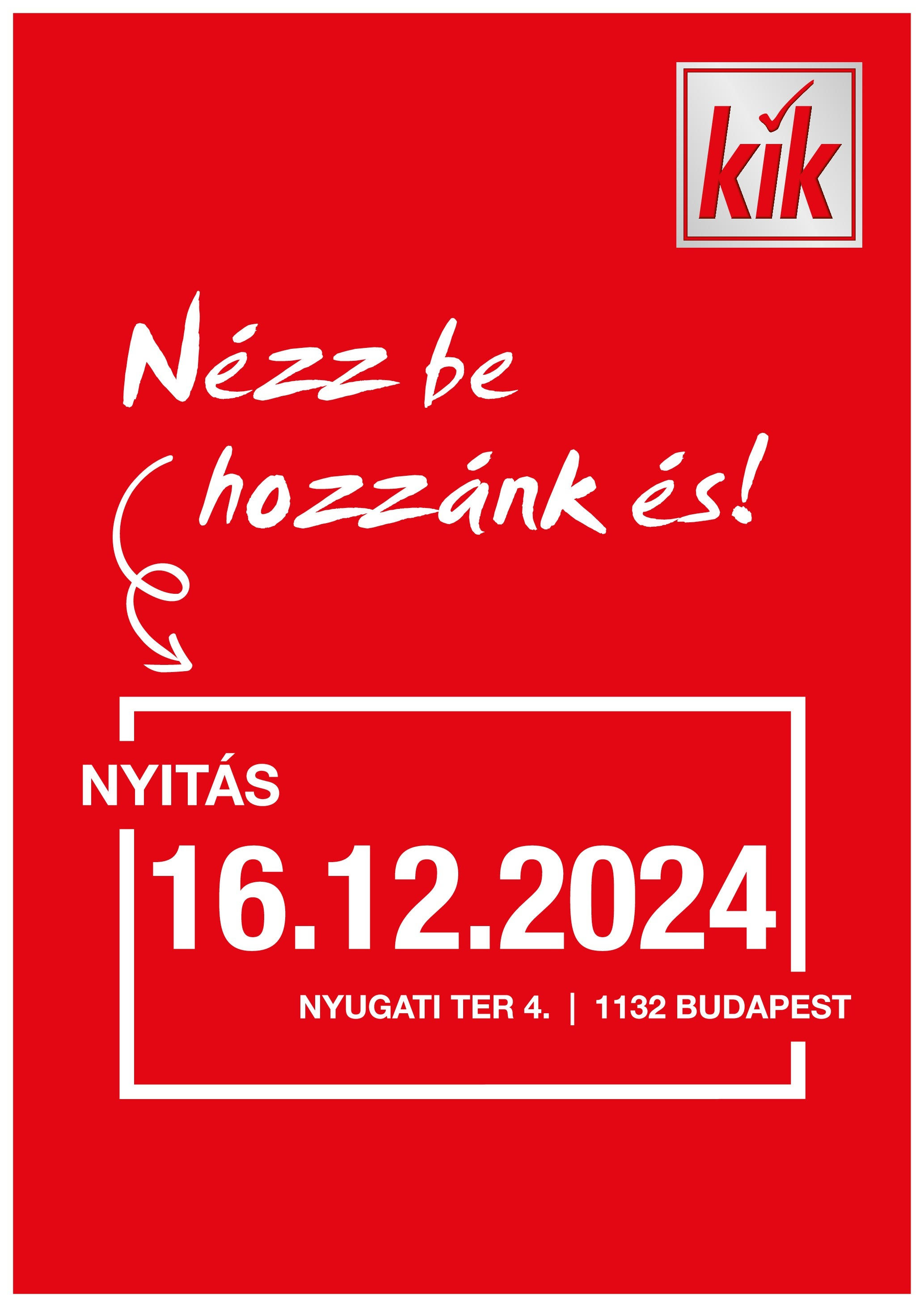 Kik Akciós újság - 2024.12.10. -tól/töl > akció, lapozható szórólap 🛍️ | Oldal: 1