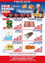 Fish's King Four panda! 2024 - al 24.12.2024