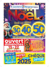 Cest Noel: offres jours et technique