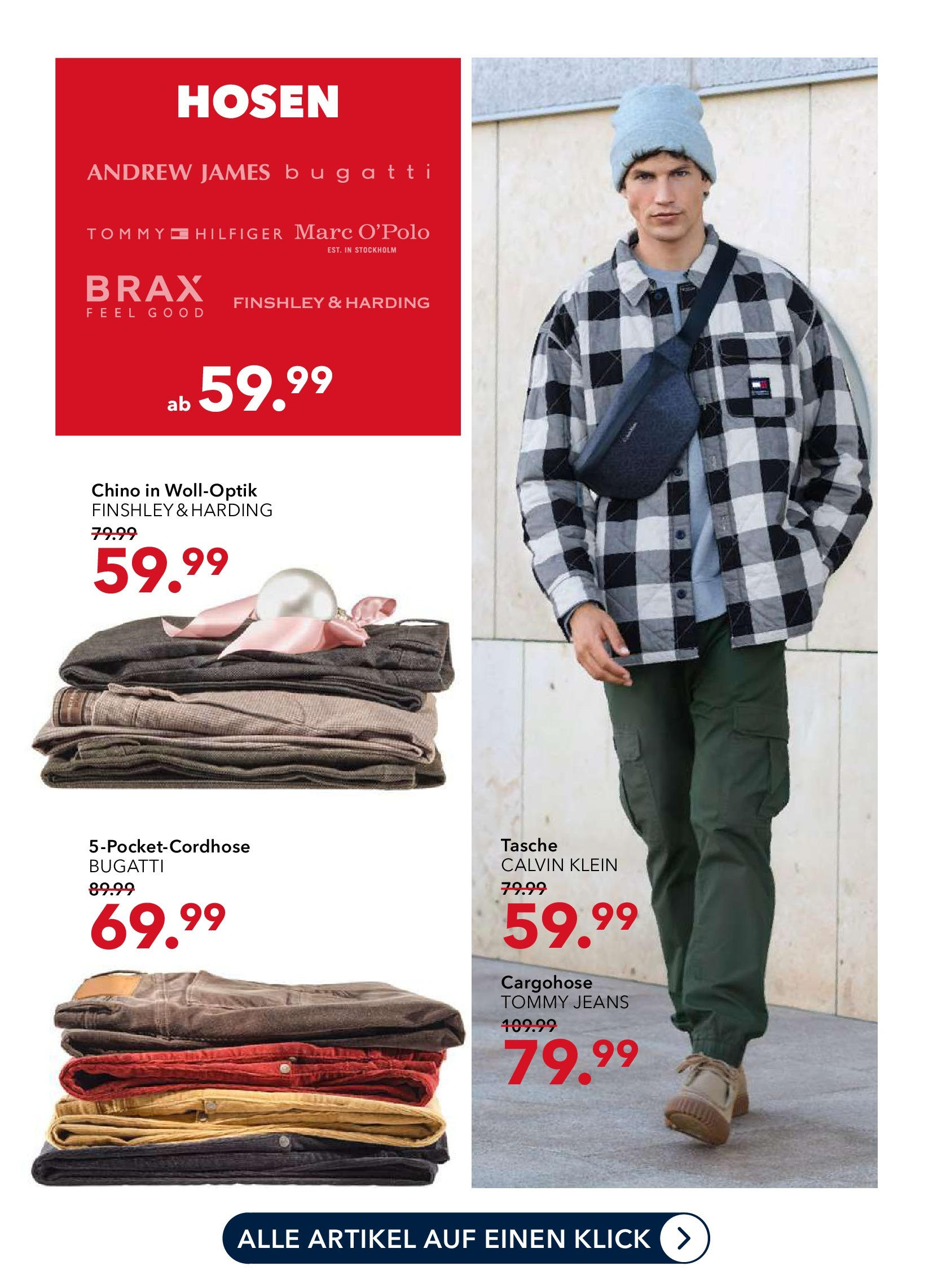 Peek & Cloppenburg - Peek & Cloppenburg: Sale (ab 14.12.2024) zum Blättern | Seite: 17 | Produkte: Tasche, Cargohose, Jeans