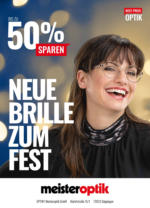 Base Eyewear meisteroptik: Neue Brille zum Fest - bis 31.12.2024