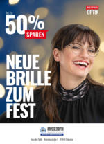 Base Eyewear Haus der Optik: Neue Brille zum Fest - bis 31.12.2024