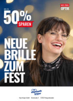 Base Eyewear Augenoptik Krüper: Neue Brille zum Fest - bis 31.12.2024