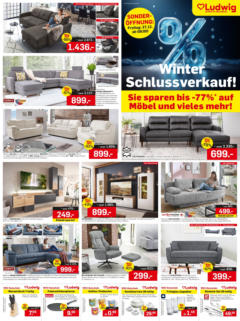 Vorschau von dem Prospekt - OFFERS - Möbel Ludwig: Winter Schlussverkauf! - gültig bis 11.01.2025 gültig ab 26.12.2024