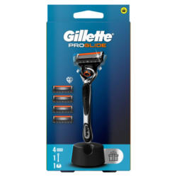 Gillette Самобръсначка с 4 ножчета и поставка