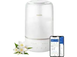 Philips HU1510/04 1000 Series Luftbefeuchter Weiß, Champagner (19,6 Watt, Raumgröße: 41 m²)