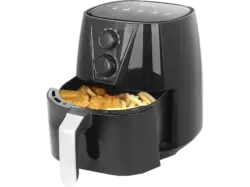 Emerio AF-126667 Smart Fryer Heißluftfritteuse (3,6 l, 1450 Watt, Schwarz)