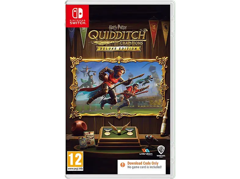 Harry Potter: Quidditch Champions Deluxe Edition (Code in a Box) - [Nintendo Switch]