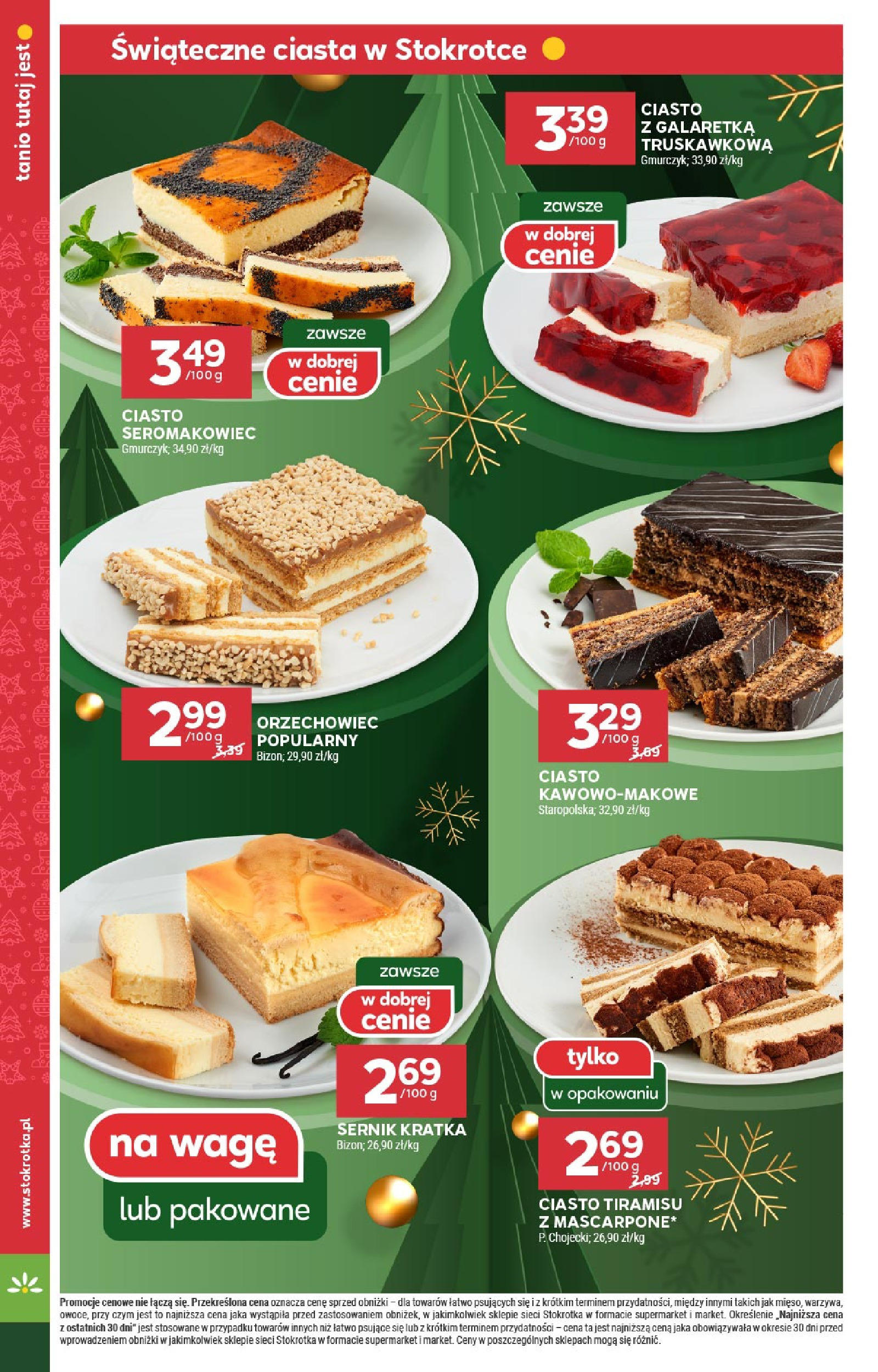 Stokrotka - Stokrotka SUPERMARKET gazetka do 14.12.2024 11.12.2024 - Promocje online | Strona: 6 | Produkty: Galaretka, Stokrotka, Ciasto, Tiramisu