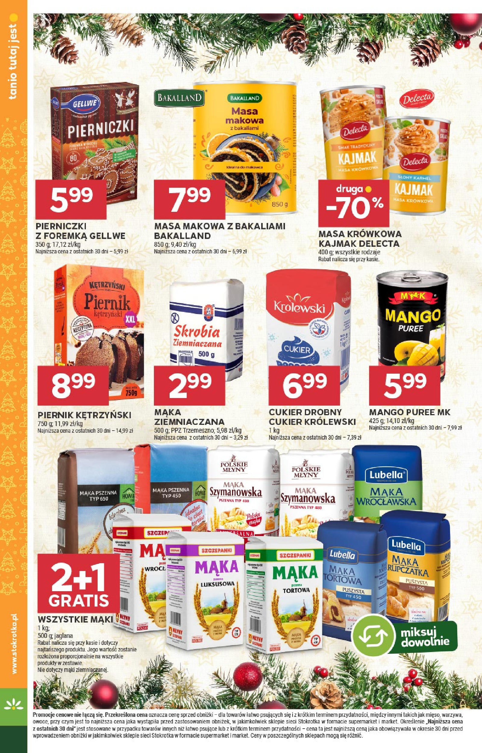 Stokrotka - Stokrotka SUPERMARKET gazetka do 14.12.2024 11.12.2024 - Promocje online | Strona: 20 | Produkty: Mango, Stokrotka, Piernik, Cukier