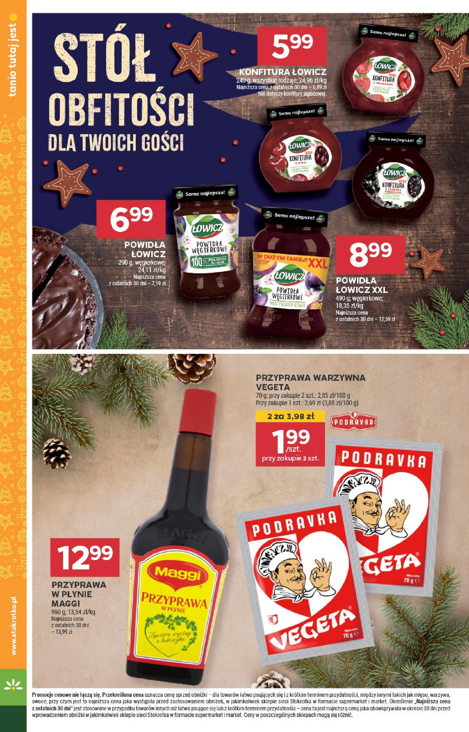 Stokrotka - Stokrotka SUPERMARKET gazetka do 14.12.2024 11.12.2024 - Promocje online | Strona: 22 | Produkty: Stokrotka, Stół, Powidła