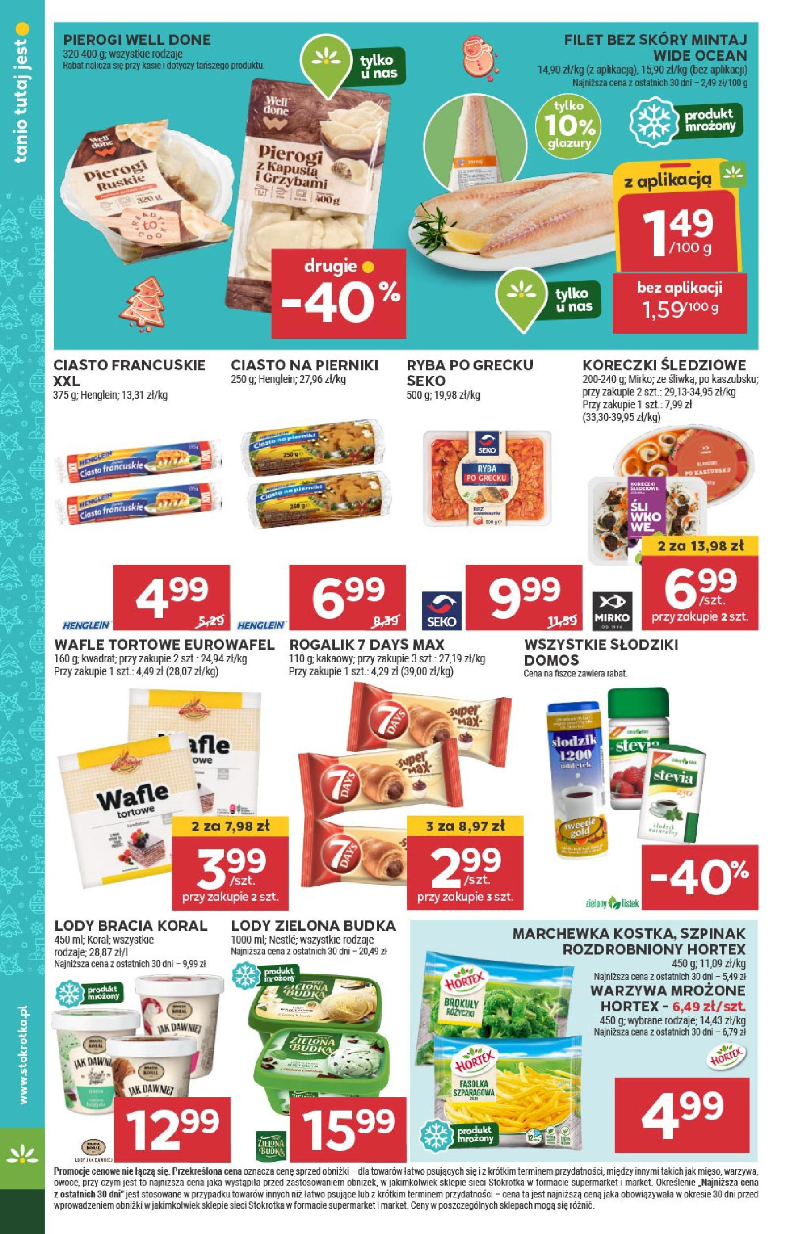 Stokrotka - Stokrotka SUPERMARKET gazetka do 14.12.2024 11.12.2024 - Promocje online | Strona: 26 | Produkty: Pierogi, Ciasto francuskie, Szpinak, Warzywa