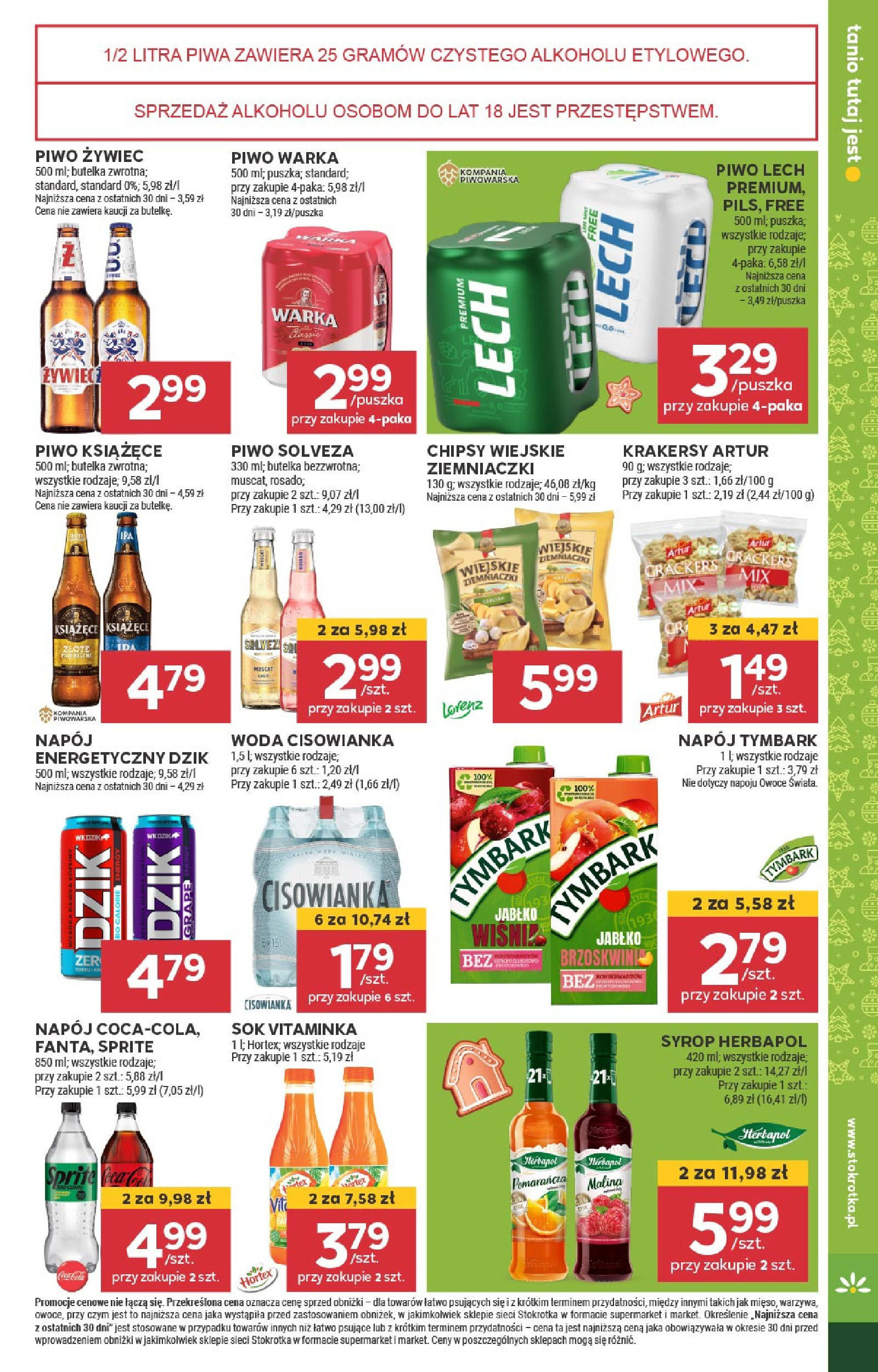 Stokrotka - Stokrotka SUPERMARKET gazetka do 14.12.2024 11.12.2024 - Promocje online | Strona: 27 | Produkty: Syrop, Sprite, Ziemniaczki, Sok