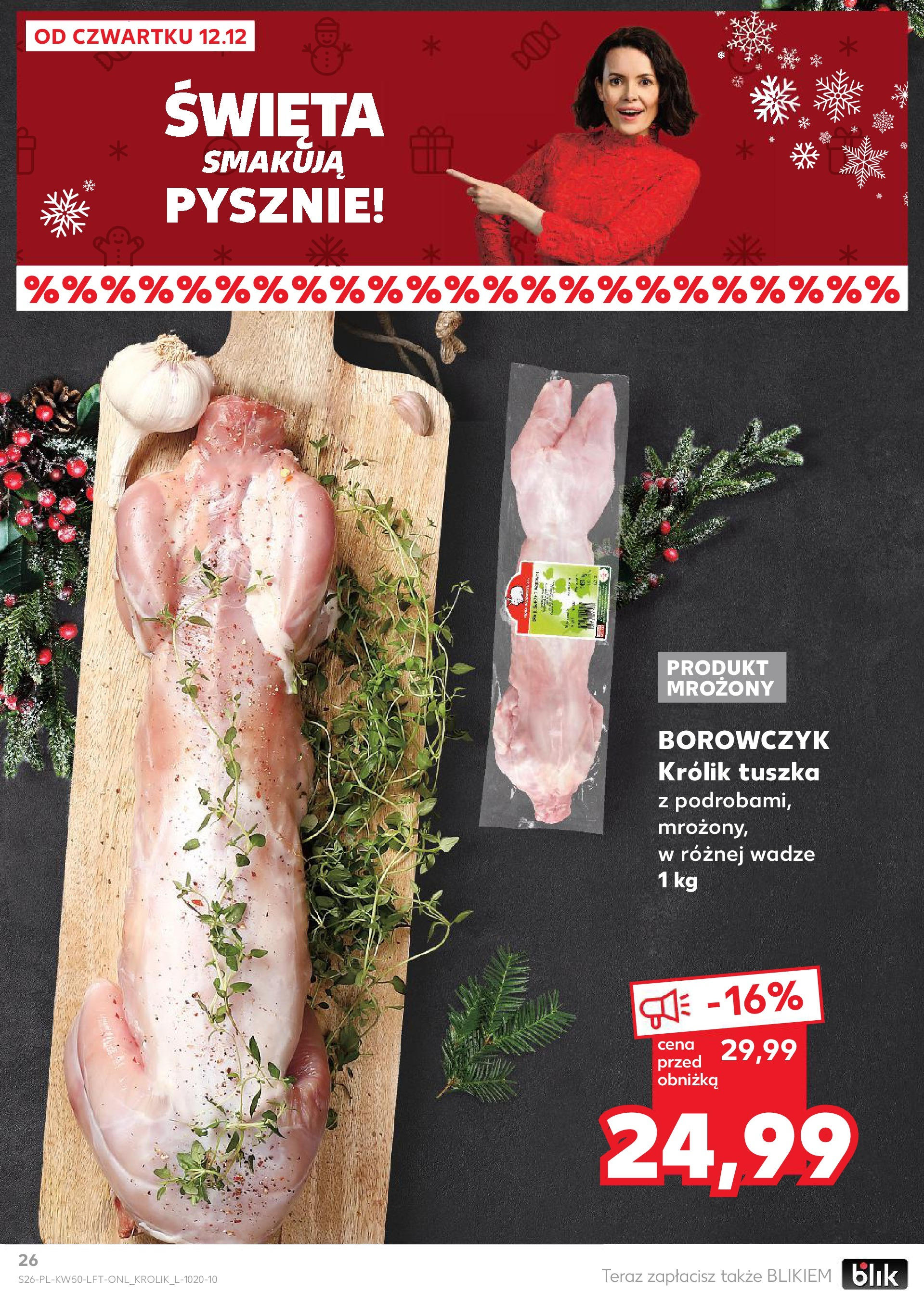 Kaufland - Kaufland gazetka do 18.12.2024 od 11.12.2024 - od jutra PDF | Strona: 26