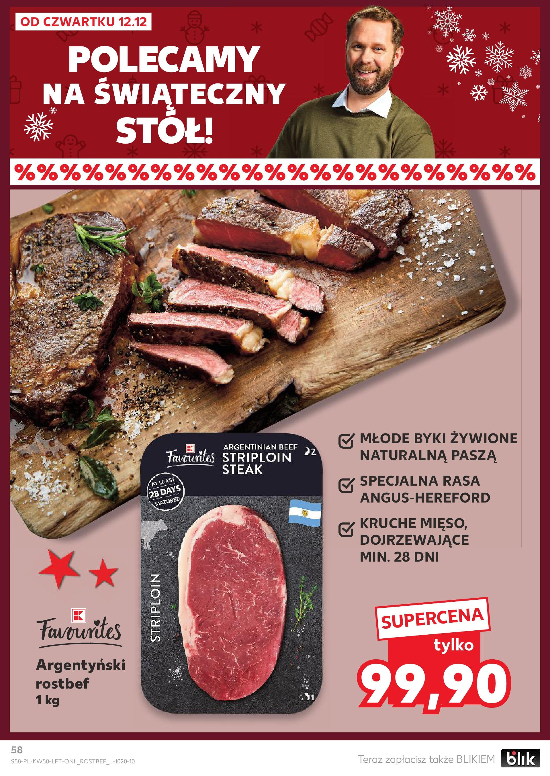 Kaufland - Kaufland gazetka do 18.12.2024 od 11.12.2024 - od jutra PDF | Strona: 58 | Produkty: Stół