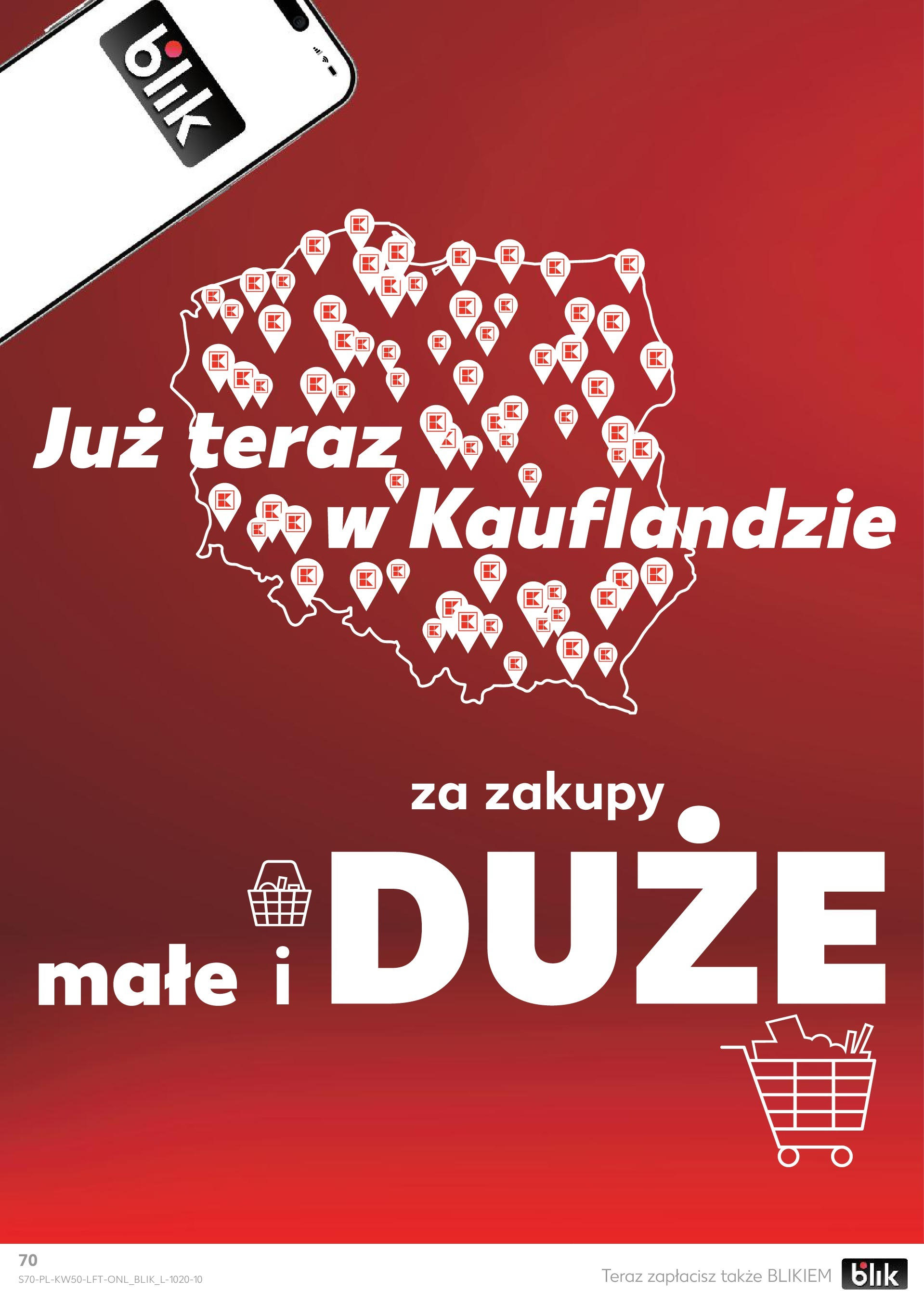 Kaufland - Kaufland gazetka do 18.12.2024 od 11.12.2024 - od jutra PDF | Strona: 70